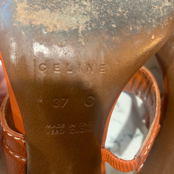 Celine authentic Sandals size 7-37 - Picture 10 of 15